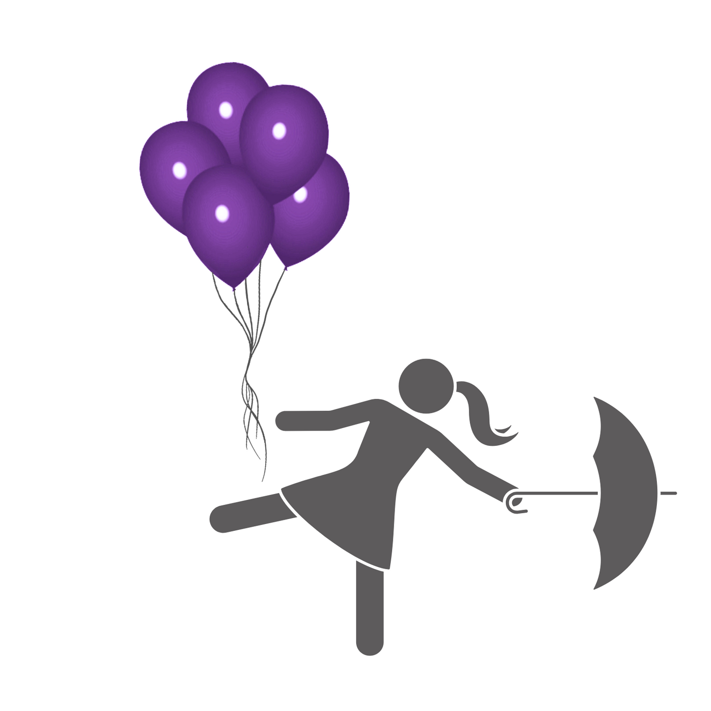 Balloon purple