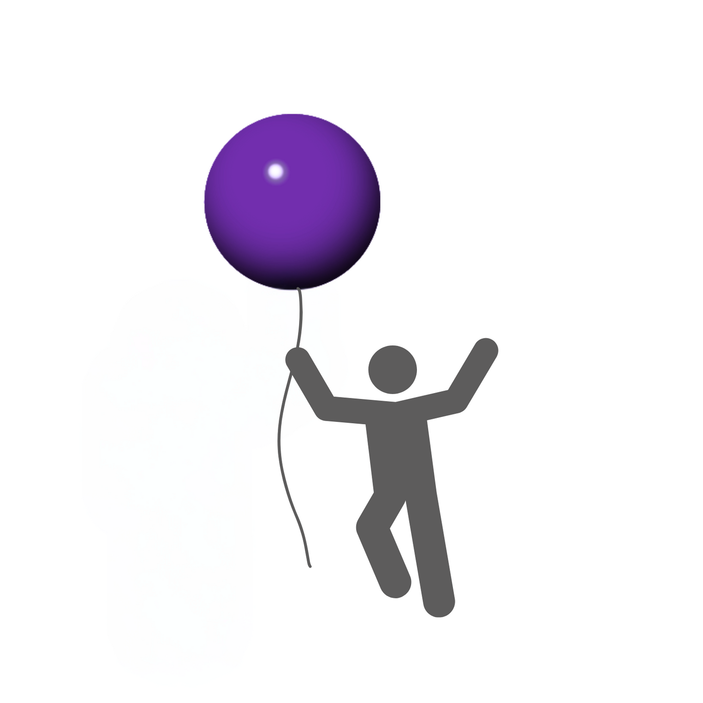 Eco Giant Balloon purple