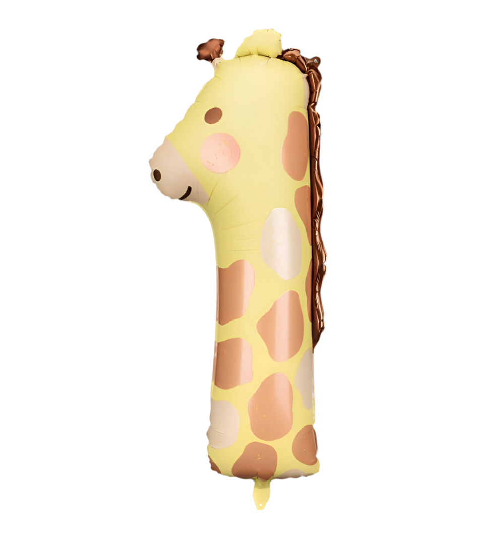 Zahl 1 Giraffe