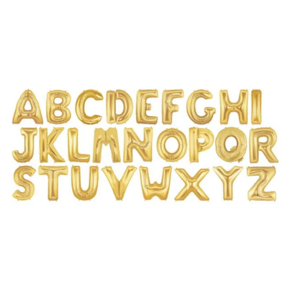 Letters gold