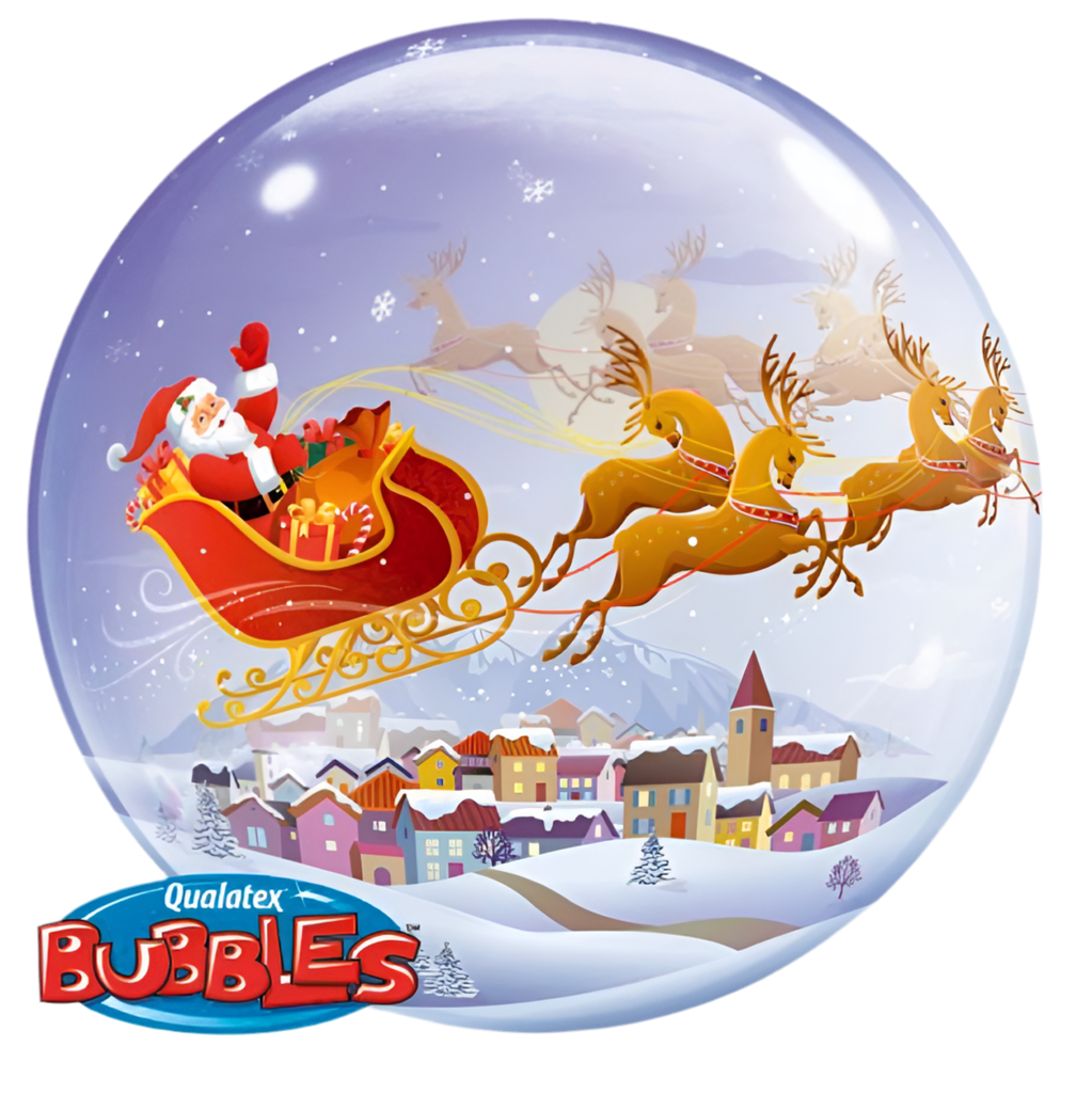 Bubble Santa
