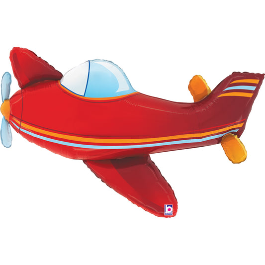 Flugzeug rot