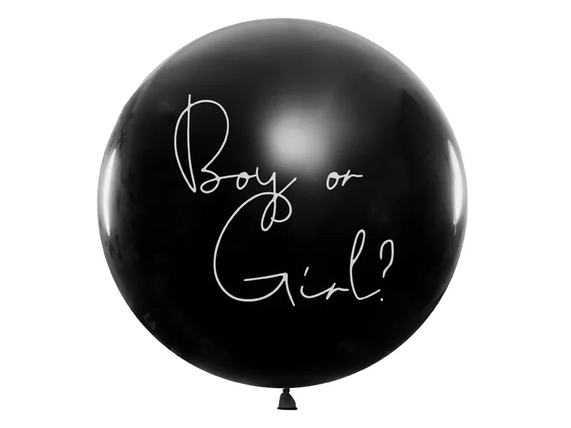 Gender-Reveal Ballon "Boy or Girl?"