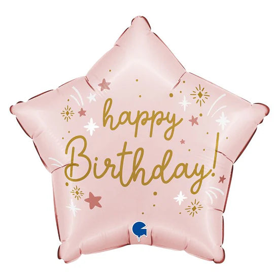 Happy Birthday Stern rosa