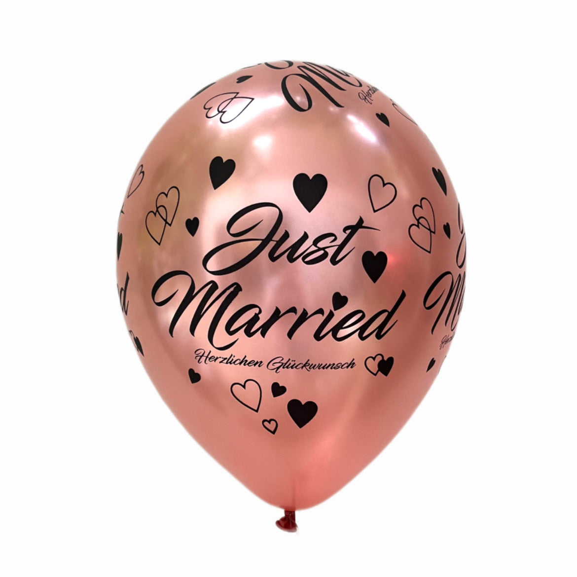 Just Married black&rose