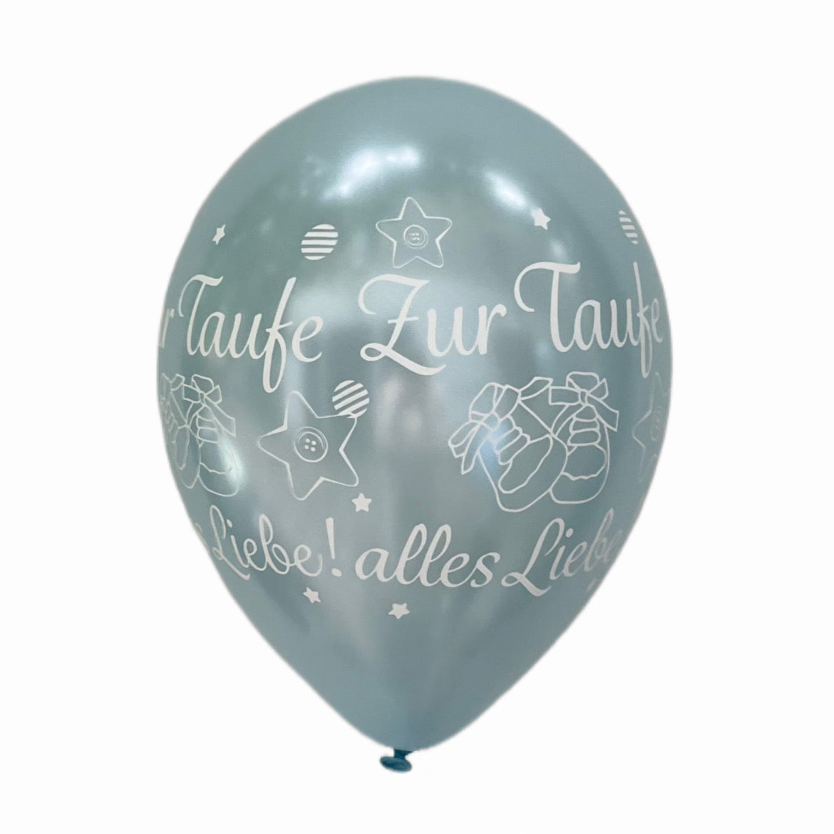 Alles Liebe zur Taufe blau