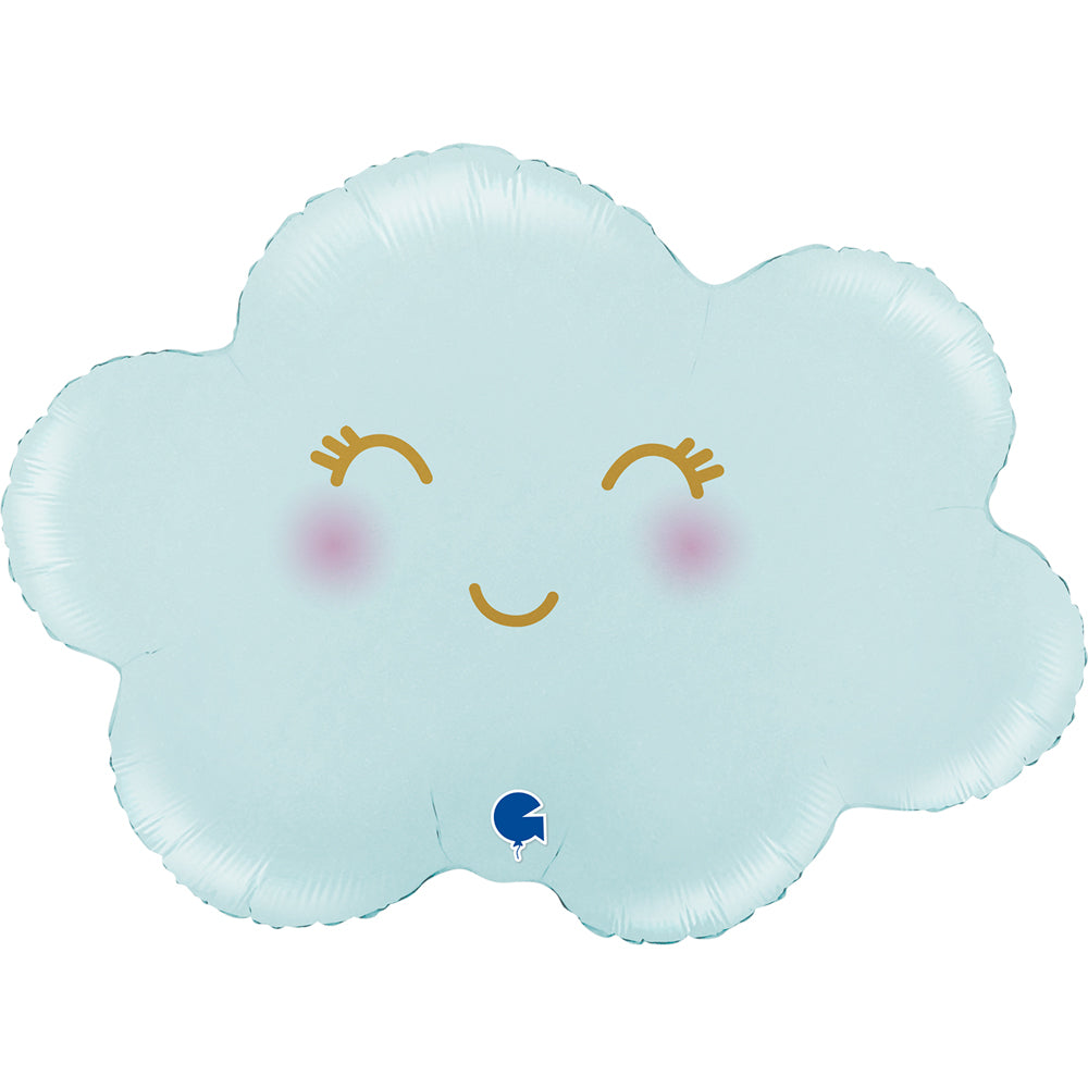 Wolke pastellblau
