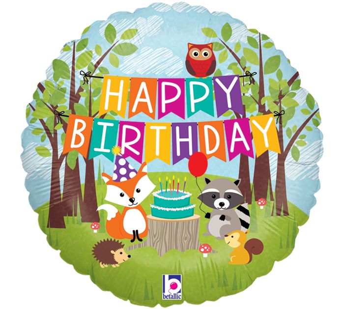 Happy Birthday Forest Animals