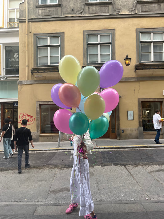 Der Luftballon ist ein reines Naturprodukt