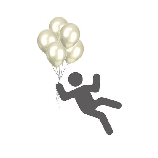 Metallic balloon vanilla