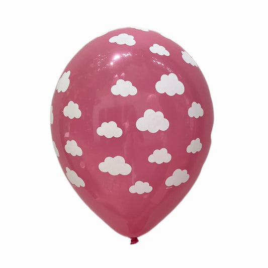 Clouds pink