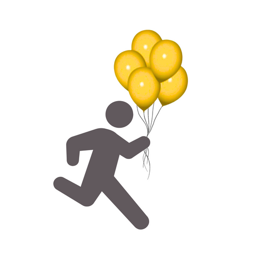 Balloon sunny yellow