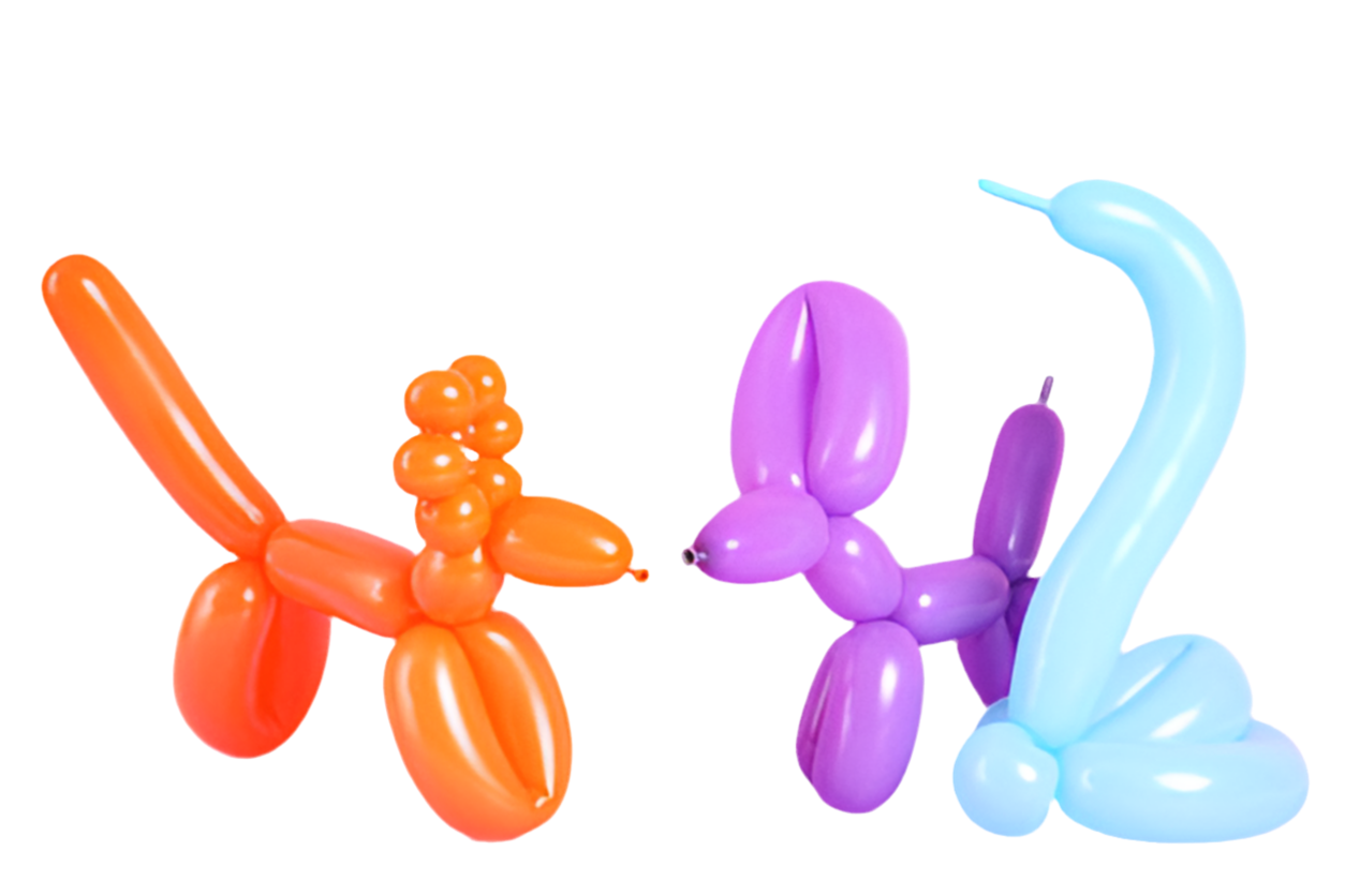Modelling balloons oblong
