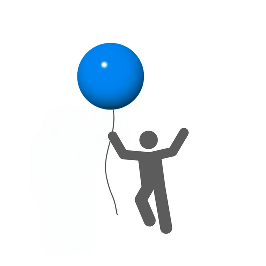 Eco Giant Balloon blue