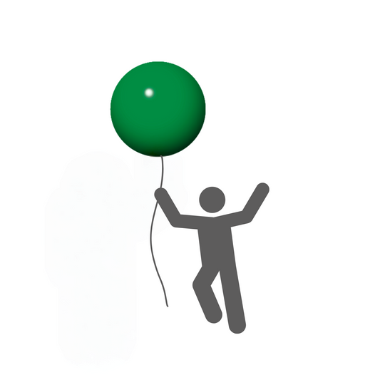 Eco Giant Balloon Dark Green