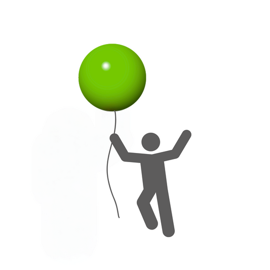 Öko-Riesenballon hellgrün