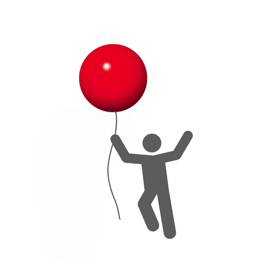 Eco Giant Balloon red