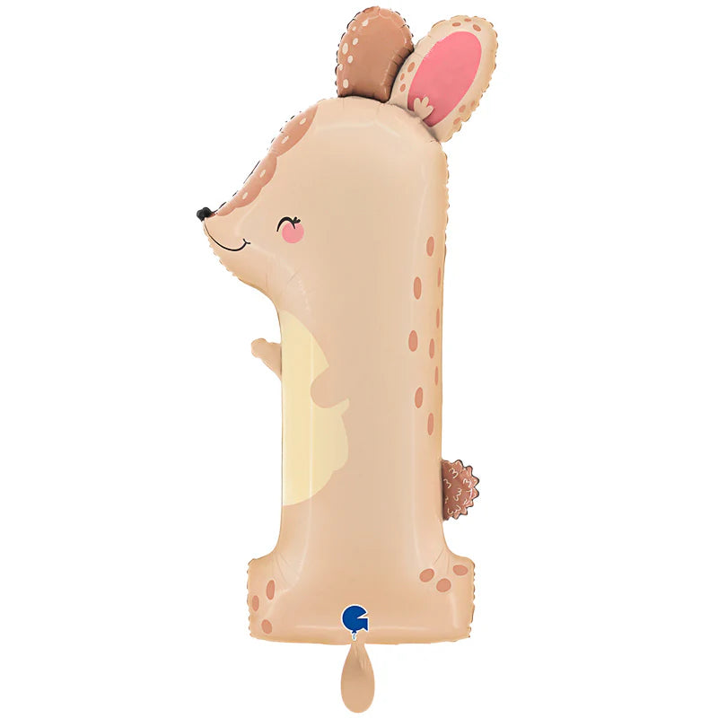 Zahl 1 Hase