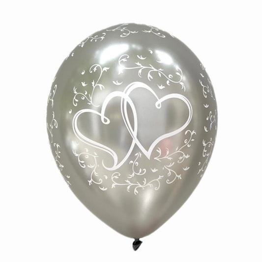 Entwined Hearts silver