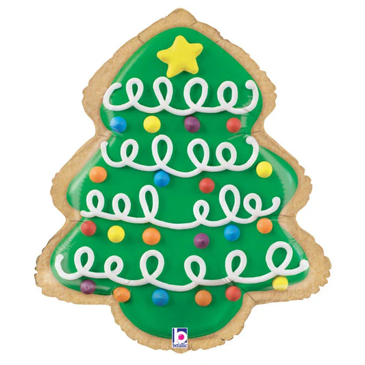 Christmas tree cookie