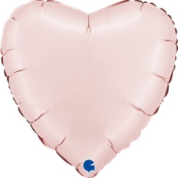Herz pastellrosa