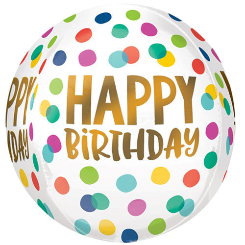Orbz Happy Birthday Dots