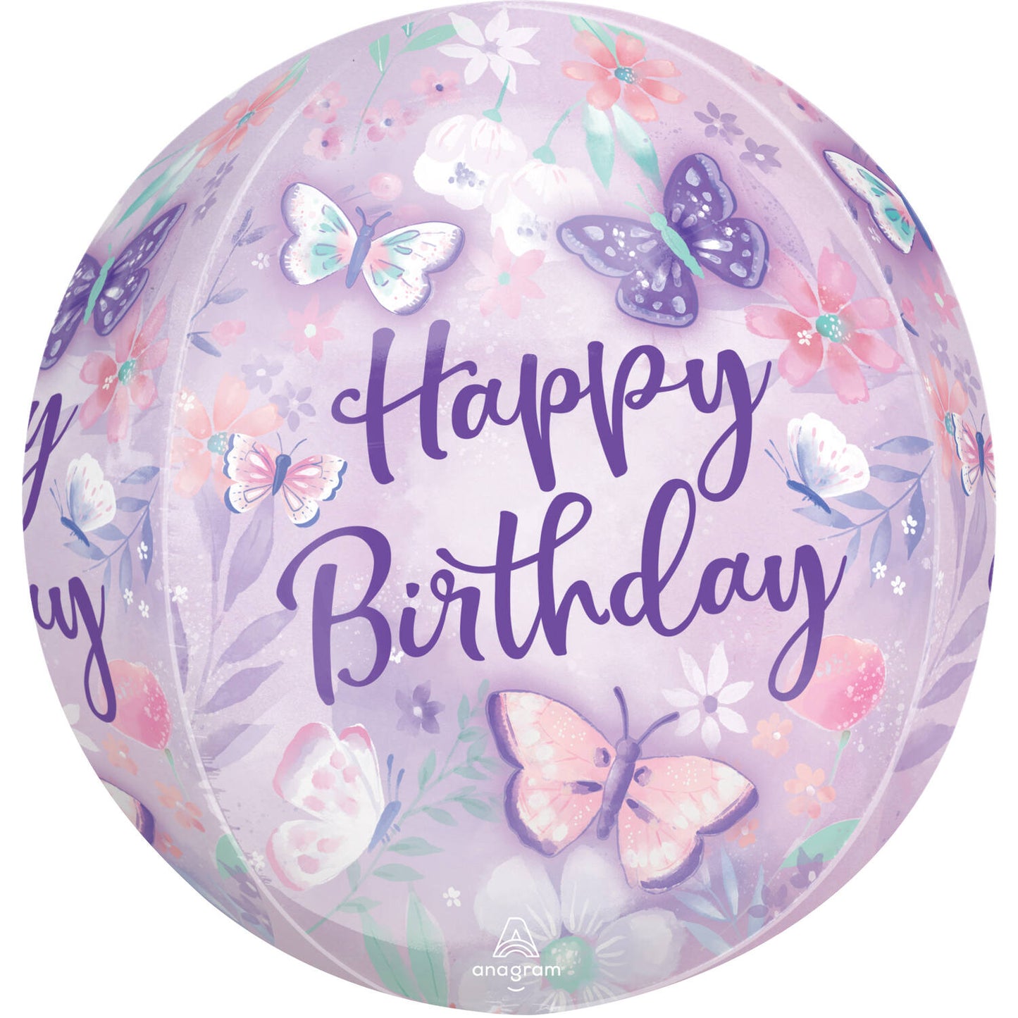 Orbz Happy Birthday Schmetterlinge
