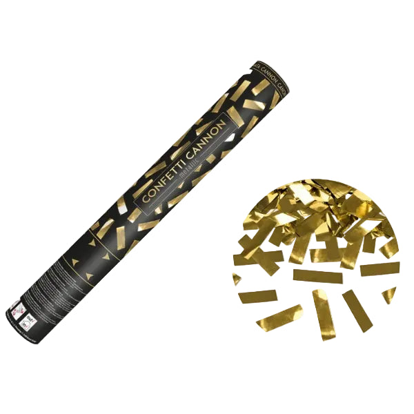 Konfettikanone Gold