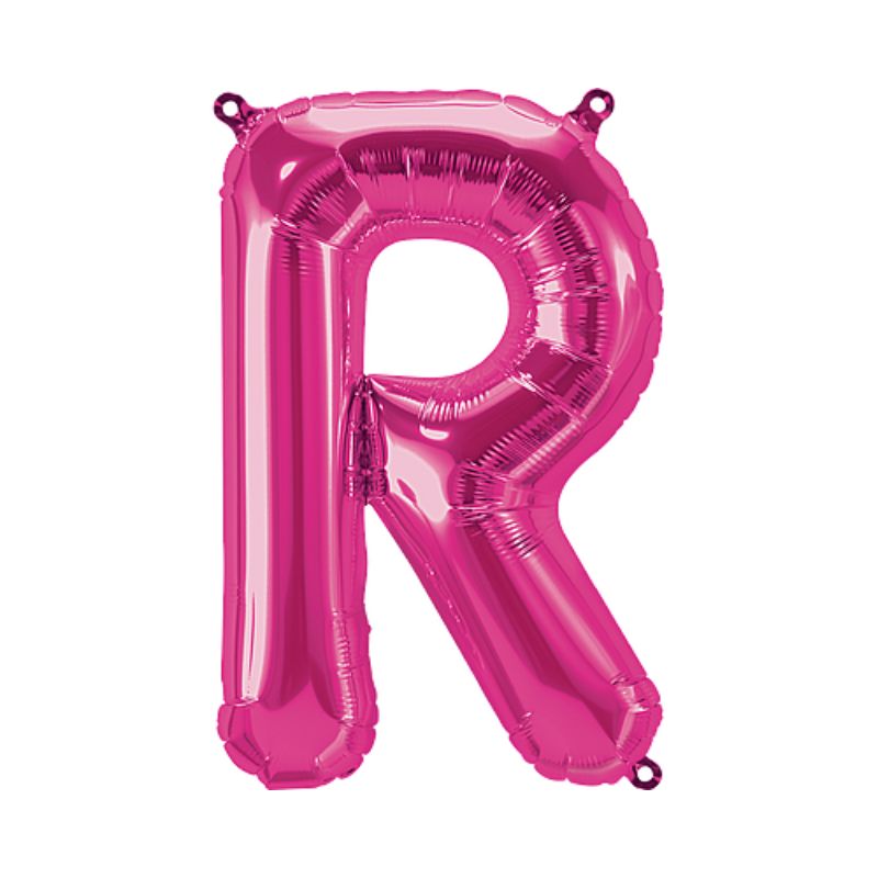 Buchstaben magenta