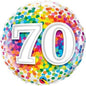 Numbers Confetti Rainbow