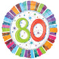 number radiant colored