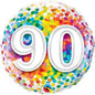 Numbers Confetti Rainbow
