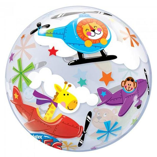 Bubble Airplane Animals