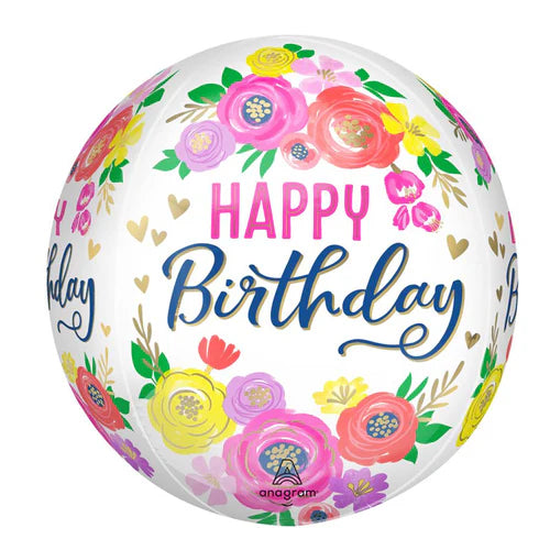 Orbz Happy Birthday Blumen