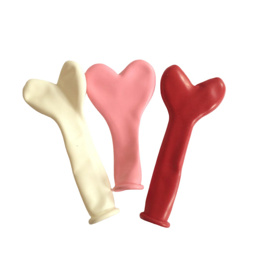 Heart balloons mini