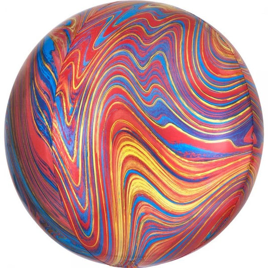 Orbz colorful marbled
