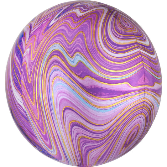 Orbz purple marbled